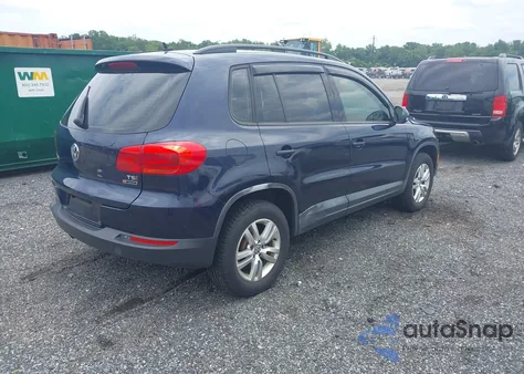 2016 Volkswagen Tiguan S z USA, uszkodzony, nr VIN WVGBV7AX2GW574049